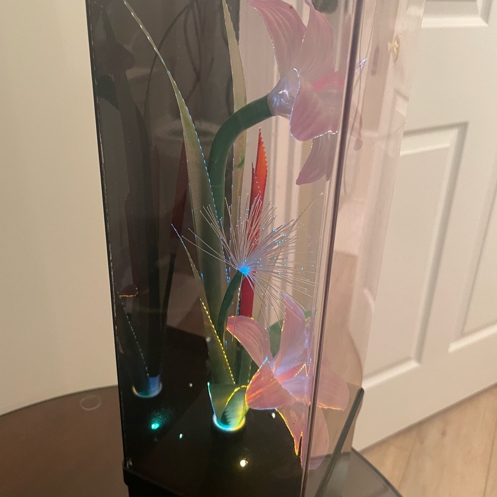 Vintage fiber optic Magic flower galaxy lamp musical - Picture 6 of 9